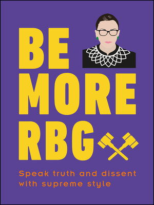 cover image of Be More RBG